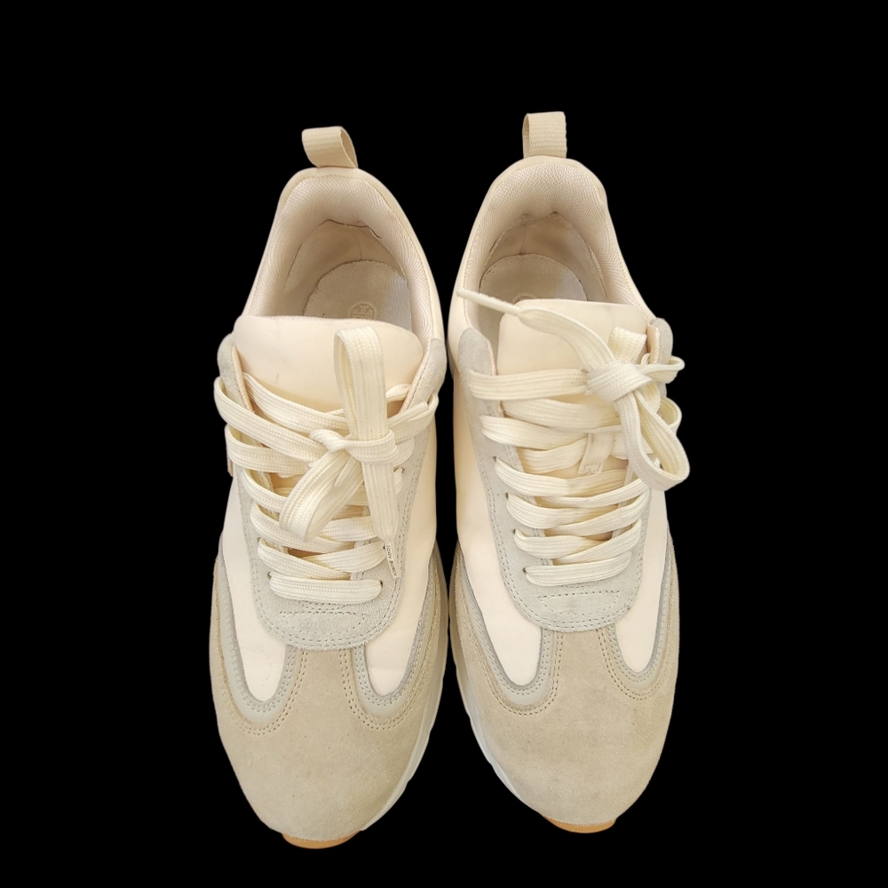 Tory Burch Womens Good Luck trainer fashion sneakers Sz 9 - Picture 7 of 9